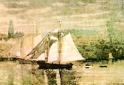 Gloucester Schooners and Sloop Winslow Homer